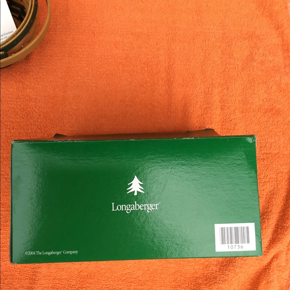 Longaberger 2004 Green Gumdrop Basket - Picture 8 of 10